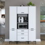 Hanah Home Armario Multiusos Blanco JE145 - 3115